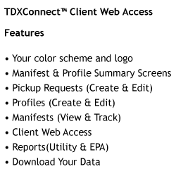 TDX Connect Features